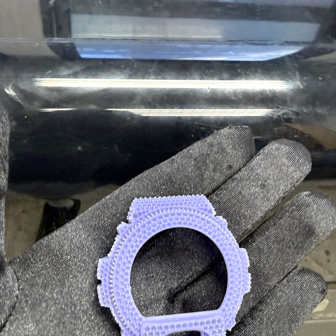 Custom diamond watch case setting